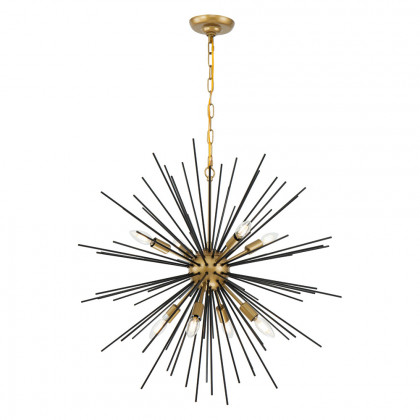 Elegant Pendant Light - Black, L 30" (LD5038D30BK)