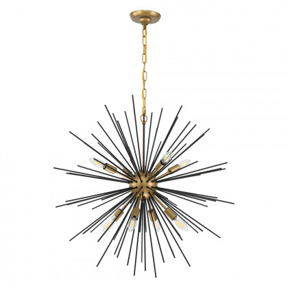 Elegant Pendant Light - Black, L 30" (LD5038D30BK)