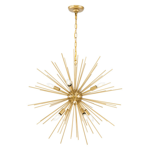 Elegant Pendant Light - Brass, L 30" (LD5039D30BR)
