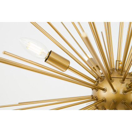 Elegant Pendant Light - Brass, L 30" (LD5039D30BR)