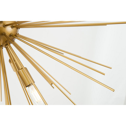 Elegant Pendant Light - Brass, L 30" (LD5039D30BR)