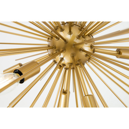 Elegant Pendant Light - Brass, L 30" (LD5039D30BR)