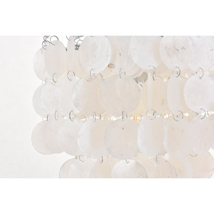 Elegant Selene 1 Light Pendant - Chrome, L 10" (LD5050D10C)