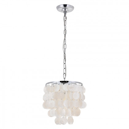 Elegant Selene 1 Light Pendant - Chrome, L 10" (LD5050D10C)