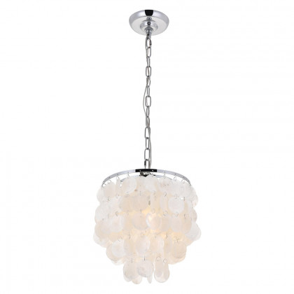 Elegant Selene 1 Light Pendant - Chrome, L 10" (LD5050D10C)