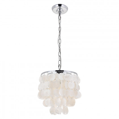 Elegant Selene 1 Light Pendant - Chrome, L 10" (LD5050D10C)