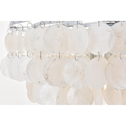 Elegant Selene 1 Light Pendant - Chrome, L 20" (LD5050D20C)