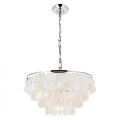Elegant Selene 1 Light Pendant - Chrome, L 20" (LD5050D20C)