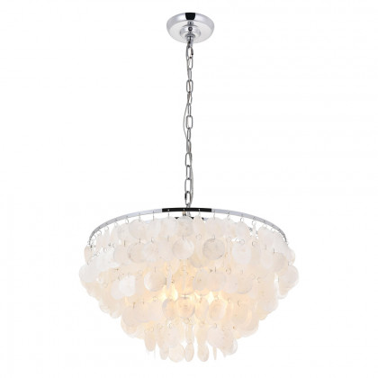 Elegant Selene 1 Light Pendant - Chrome, L 20" (LD5050D20C)