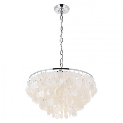 Elegant Selene 1 Light Pendant - Chrome, L 20" (LD5050D20C)