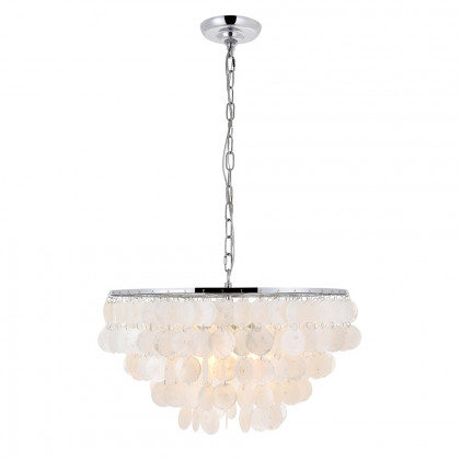 Elegant Selene 1 Light Pendant - Chrome, L 20" (LD5050D20C)