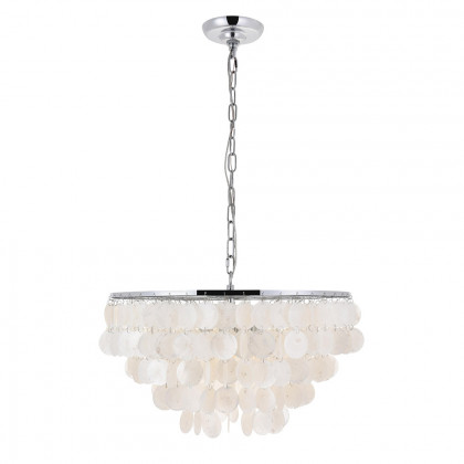 Elegant Selene 1 Light Pendant - Chrome, L 20" (LD5050D20C)