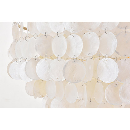 Elegant Selene 1 Light Pendant - Brass, L 24" (LD5050D24BR)