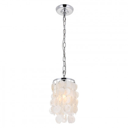 Elegant Selene 1 Light Pendant - Chrome, L 6" (LD5050D6C)