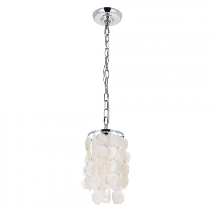 Elegant Selene 1 Light Pendant - Chrome, L 6" (LD5050D6C)