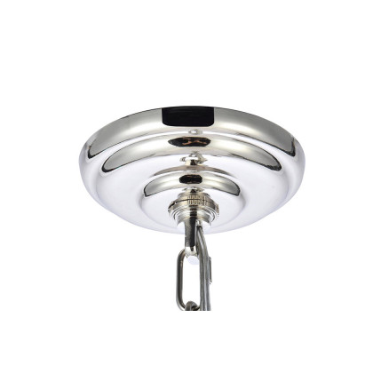Elegant Rohan Chandelier - Polished Nickel, L 48" (LD5056D48PN)