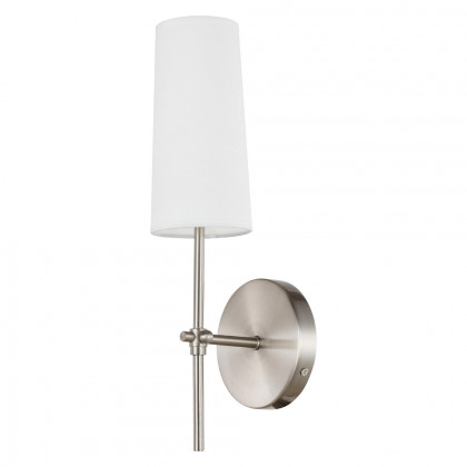 Elegant Mel 1 Light Wall Sconce - Burnished Nickel, L 4.75" (LD6004W5BN)