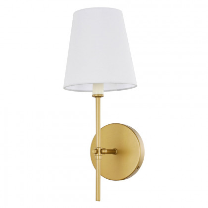 Elegant Mel 1 Light Wall Sconce - Brass, L 5.5" (LD6004W6BR)