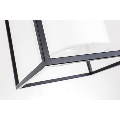 Elegant Pendant Light - Black, L 12" (LD6005D12BK)