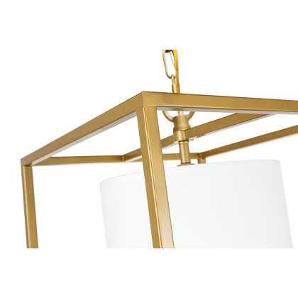Elegant Pendant Light - Brass, L 12" (LD6005D12BR)