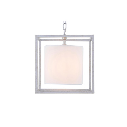 Elegant Pendant Light - Silver, L 12" (LD6005D12S)