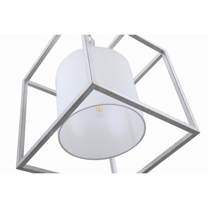 Elegant Pendant Light - Silver, L 12" (LD6005D12S)