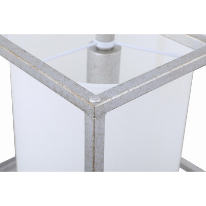 Elegant Pendant Light - Silver, L 12" (LD6005D12S)