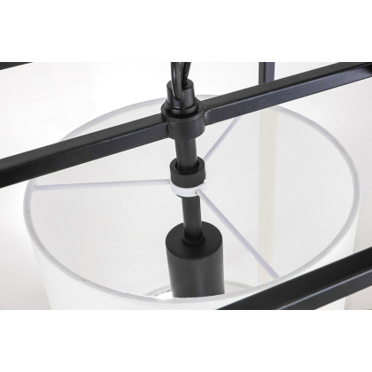 Elegant Pendant Light - Black, L 16" (LD6005D16BK)