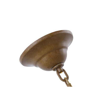 Elegant Maddox 1-Light Pendant - Gold, L 24" (LD6008D24G)