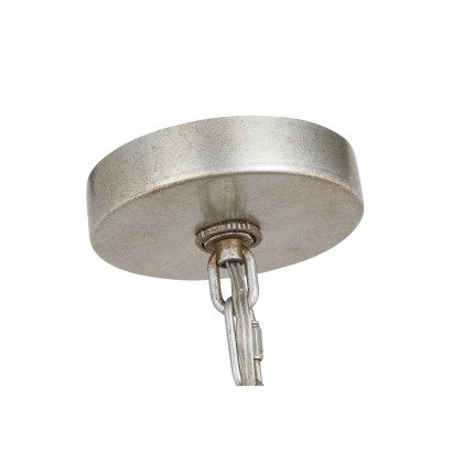 Elegant Miro 1-Light Pendant - Silver, L 20" (LD6015D20S)