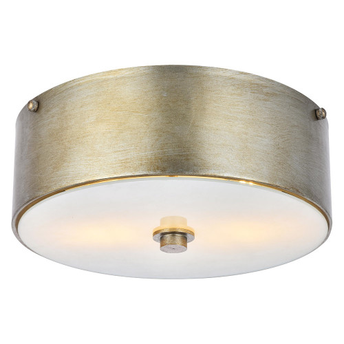 Elegant Flush Mount Light - Vintage Silver (LD6023)