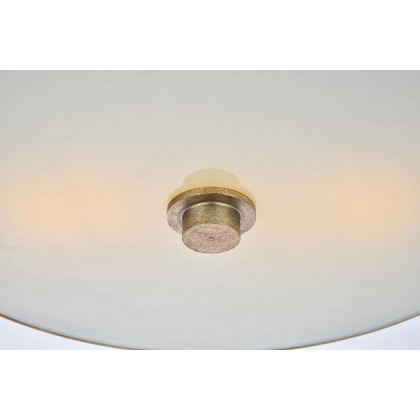 Elegant Flush Mount Light - Vintage Silver (LD6023)