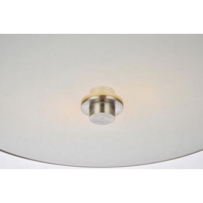 Elegant Flush Mount Light - Burnished Nickel (LD6025)