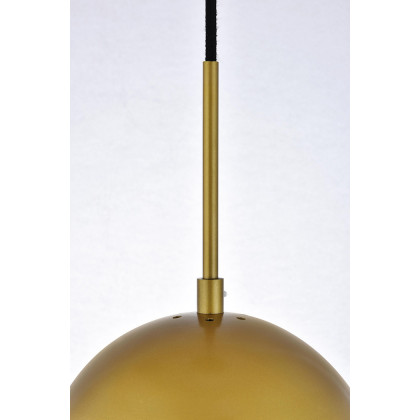 Elegant Pendant Light - Brass, L 8" (LD6031BR)