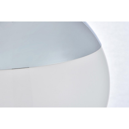 Elegant Pendant Light - Chrome/Glass Matte, L 10" (LD6034C)