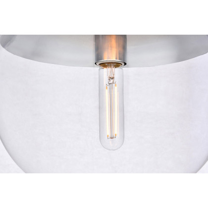 Elegant Pendant Light - Chrome, L 10" (LD6035C)