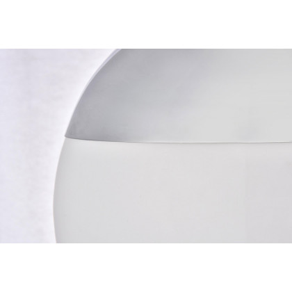Elegant Pendant Light - Chrome/Glass Matte, L 12" (LD6040C)