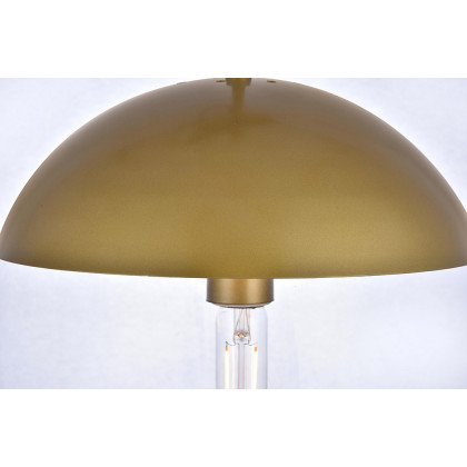 Elegant Pendant Light - Brass, L 12" (LD6043BR)