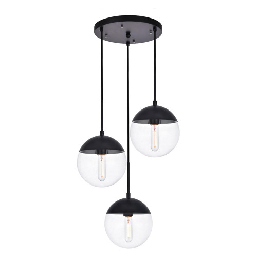 Elegant Pendant Light - Black (LD6069BK)