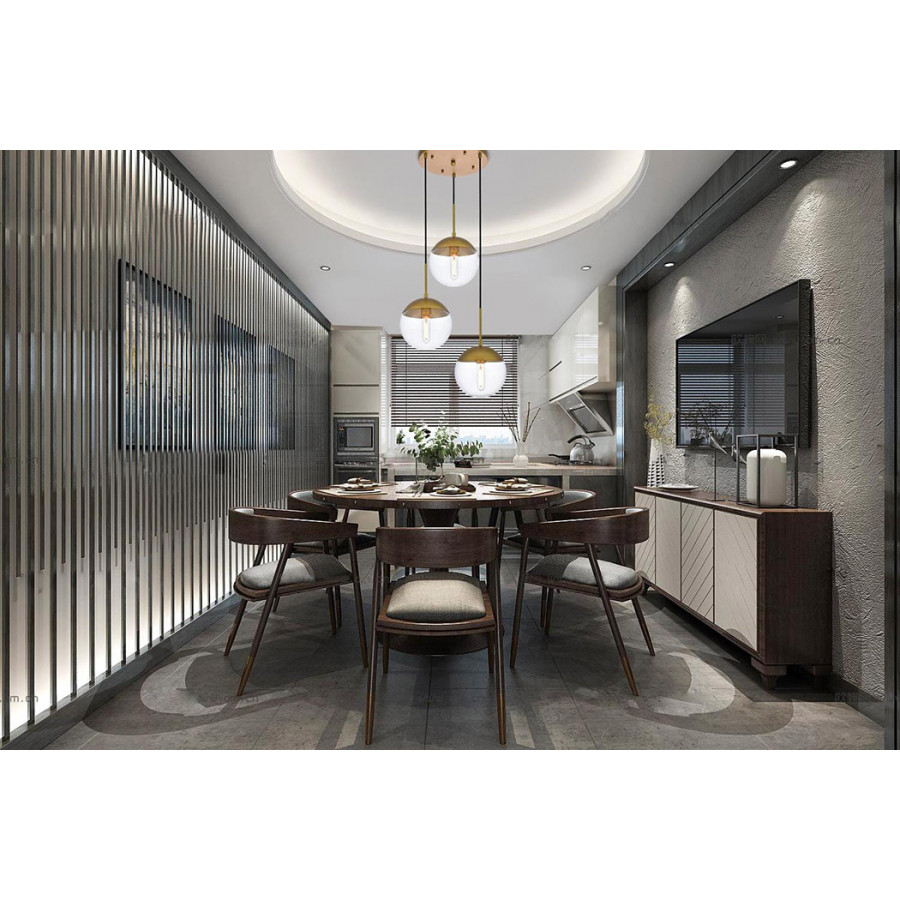 Elegant Pendant Light - Brass (LD6073BR)