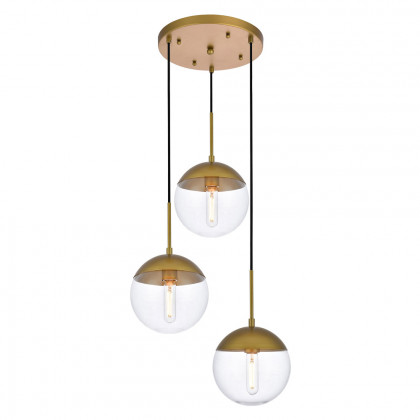 Elegant Pendant Light - Brass (LD6073BR)