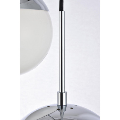 Elegant Pendant Light - Chrome/Glass Matte (LD6076C)