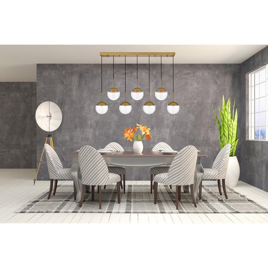 Elegant Pendant Light - Brass (LD6091BR)