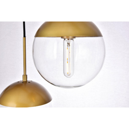 Elegant Pendant Light - Brass (LD6091BR)