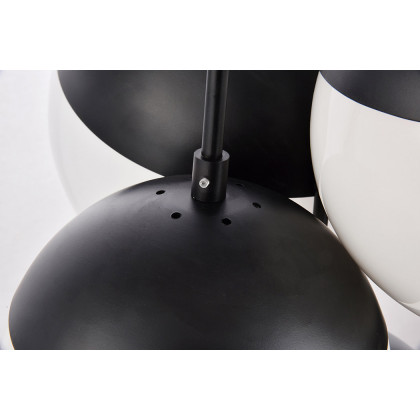 Elegant Pendant Light - Black/Glass Matte (LD6092BK)