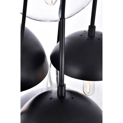 Elegant Pendant Light - Black (LD6093BK)