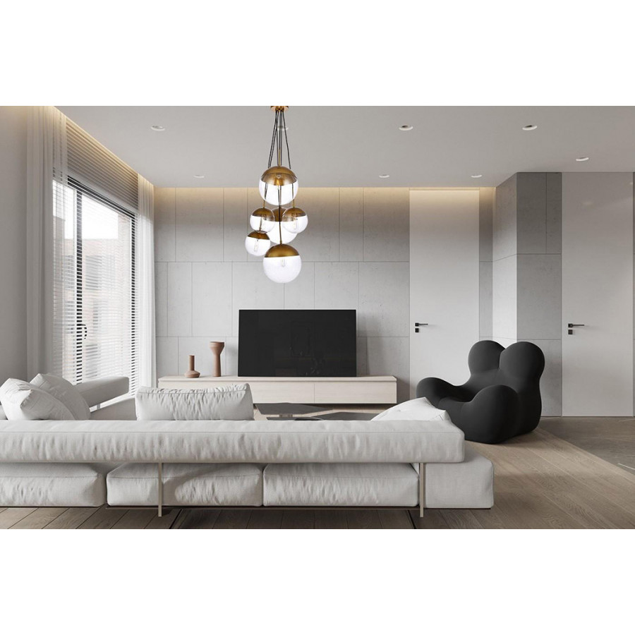 Elegant Pendant Light - Brass (LD6097BR)