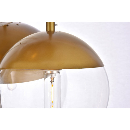 Elegant Pendant Light - Brass (LD6097BR)