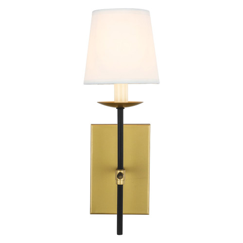 Elegant Wall Sconce - Brass/Black (LD6102W4BRBK)