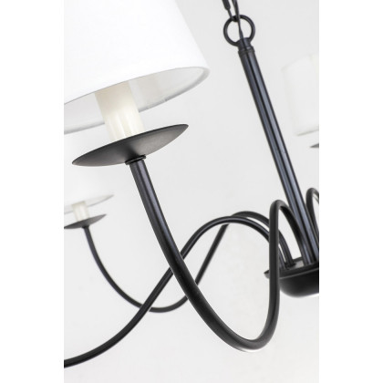 Elegant Chandelier - Black (LD6103D37BK)